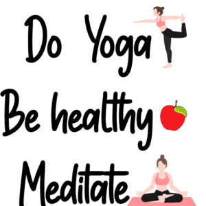 Playera básica DO YOGA BE HEALTHY - Imagen 2