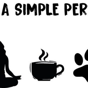 Sudadera larga "I´m a simple person" - Imagen 4