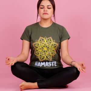 Playera básica Mandala-namaste