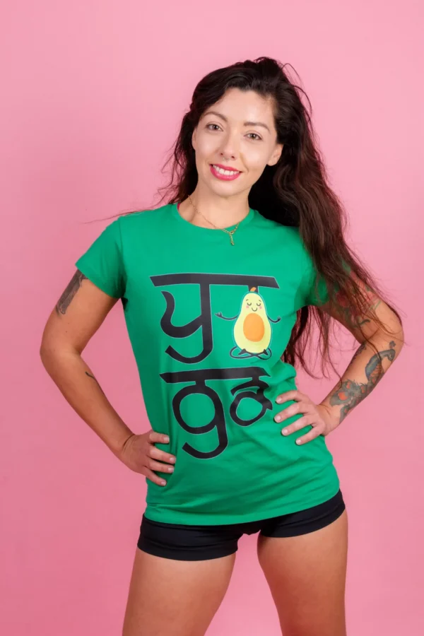 Playera básica Yoga Avocado