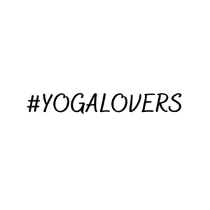 Playera basica cuello V "#Yogalovers" - Imagen 3